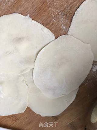 韭苔鲜虾锅贴的做法步骤:9