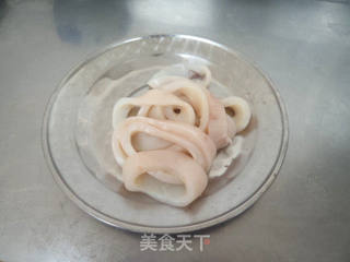 鱿鱼披萨的做法步骤:3