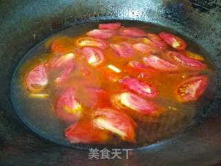 番茄黄瓜肉片汤的做法步骤:12