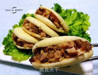 肉夹馍的做法步骤:16