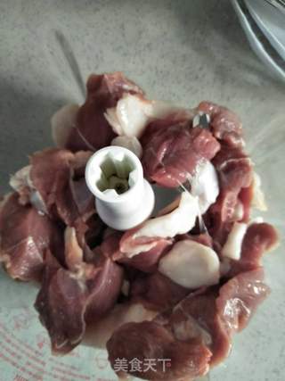 羊肉冬瓜玉米面蒸饺的做法步骤:6