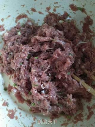 羊肉冬瓜玉米面蒸饺的做法步骤:9