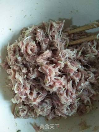 羊肉冬瓜玉米面蒸饺的做法步骤:11