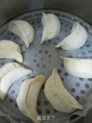 羊肉冬瓜玉米面蒸饺的做法步骤:15