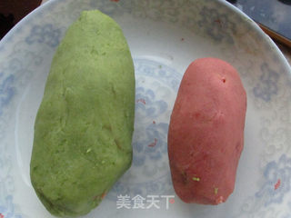 桃山皮赤豆蛋黄月饼的做法步骤:18