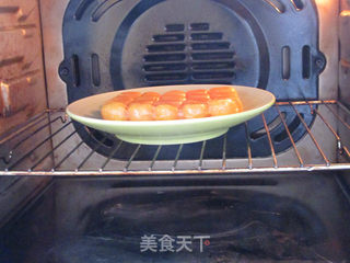 桃山皮赤豆蛋黄月饼的做法步骤:19