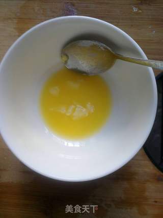 香蕉牛奶松饼的做法步骤:3