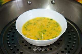 嫩玉米鸡蛋羹的做法步骤:7