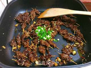 牙签牛肉的做法步骤:15