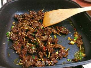 牙签牛肉的做法步骤:17