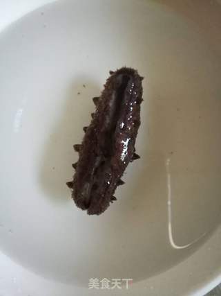 海参蒸蛋的做法步骤:2