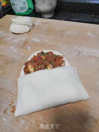 肉饼之郓城壮馍的做法步骤:7