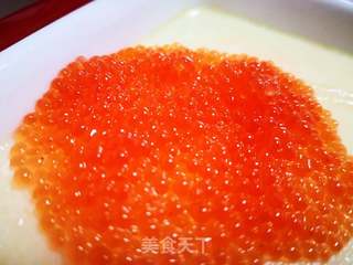 鱼子酱蒸蛋的做法步骤:5