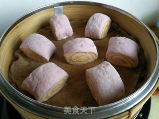 双色馒头卷的做法步骤:11