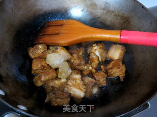 【吮指梅酱排骨】的做法步骤:6