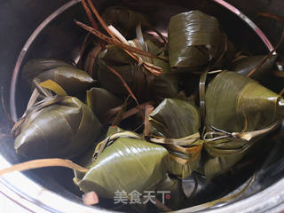 红枣蜜豆粽的做法步骤:5