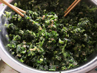 小白菜猪肉饼的做法步骤:5