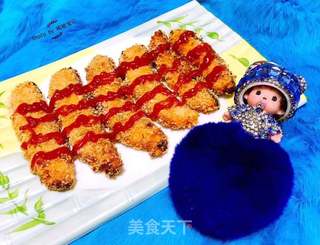香酥三文鱼的做法步骤:12