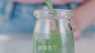 抹茶布丁【初味日记】的做法步骤:7