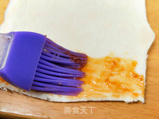 儿童鳗鱼吐司卷的做法步骤:6