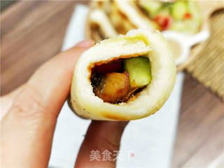 儿童鳗鱼吐司卷的做法步骤:11