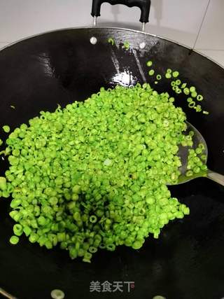 豆角鸡蛋粉丝饺子的做法步骤:4
