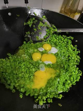 豆角鸡蛋粉丝饺子的做法步骤:5