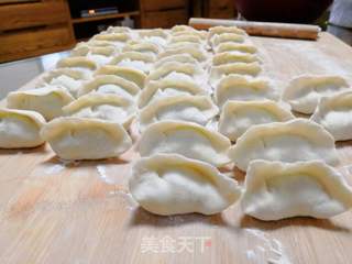 豆角鸡蛋粉丝饺子的做法步骤:8