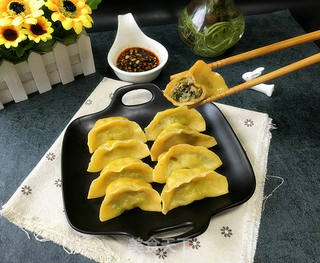 马兰头猪肉南瓜饺的做法步骤:17