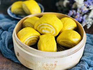 双色南瓜馒头的做法步骤:16