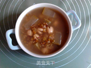 绿豆莲子冬瓜糖水的做法步骤:9