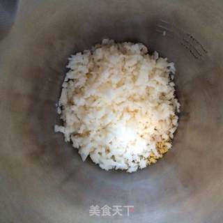 莲藕小米糊的做法步骤:4