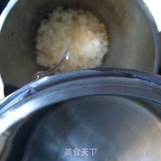 莲藕小米糊的做法步骤:5