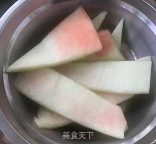 爽口西瓜皮的做法步骤:3