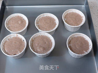 快手健康早餐 【黑麦开花发糕】的做法步骤:6