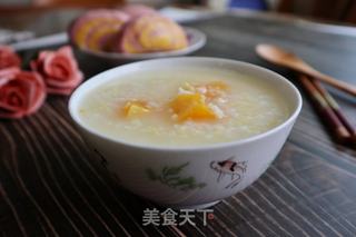 南瓜二米粥的做法步骤:5