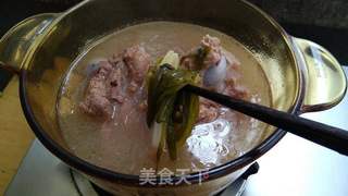 棒骨玉米汤的做法步骤:9
