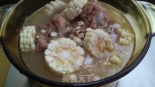 棒骨玉米汤的做法步骤:11