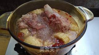 棒骨玉米汤的做法步骤:13