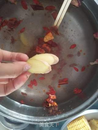 养生家庭版火锅的做法步骤:10
