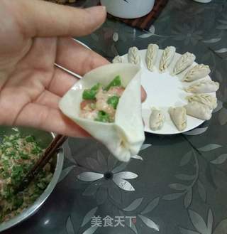 猪肉豇豆饺子的做法步骤：6