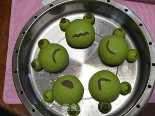 青蛙蜜豆包的做法步骤:10