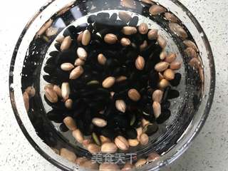 花生黑豆浆(无渣、原汁机版)的做法步骤:3