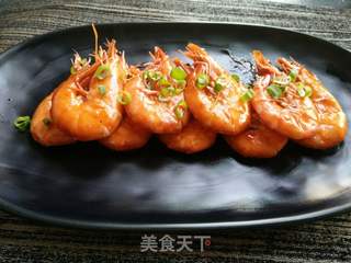番茄油焖大虾的做法步骤:9