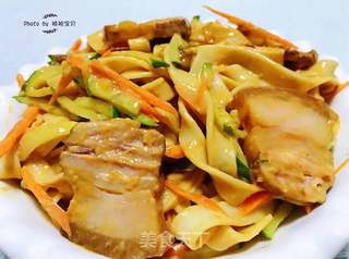 香肉炸酱面的做法步骤:13
