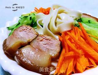 香肉炸酱面的做法步骤:12