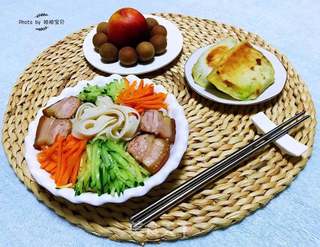 香肉炸酱面的做法步骤:14