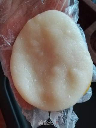 南瓜冰皮月饼的做法步骤:17