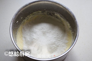 栗子海绵蛋糕的做法步骤:7