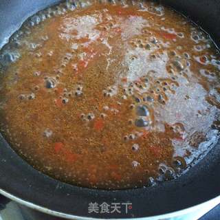 茄汁日本豆腐的做法步骤:3